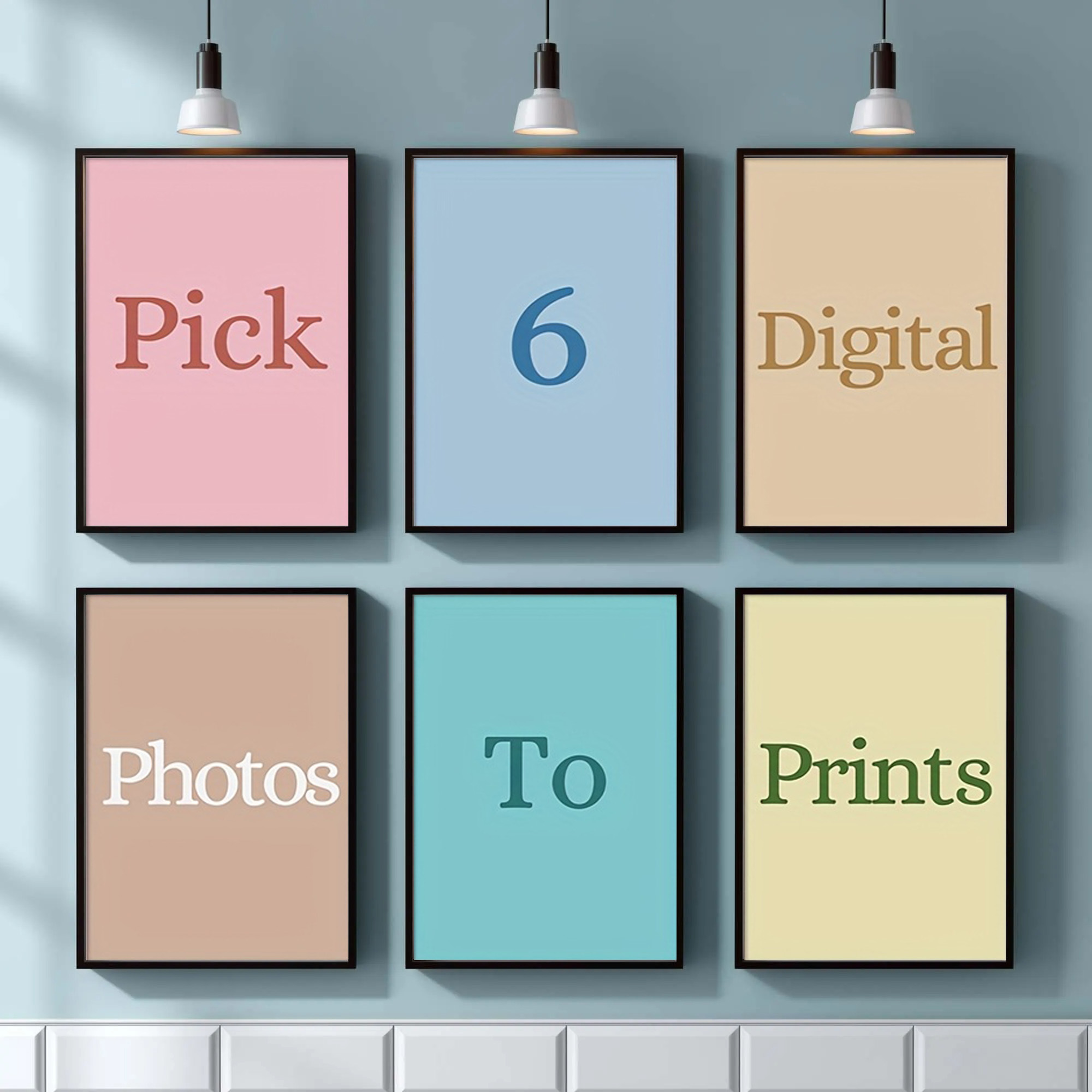Art Print Framed - Impresión en Lienzo Personalizada de 4/5/6