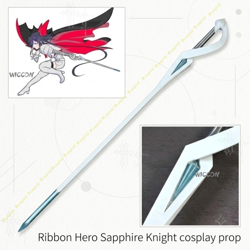 Anime Convention Merchandise - Accesorio de Cosplay de Caballero Zafiro,