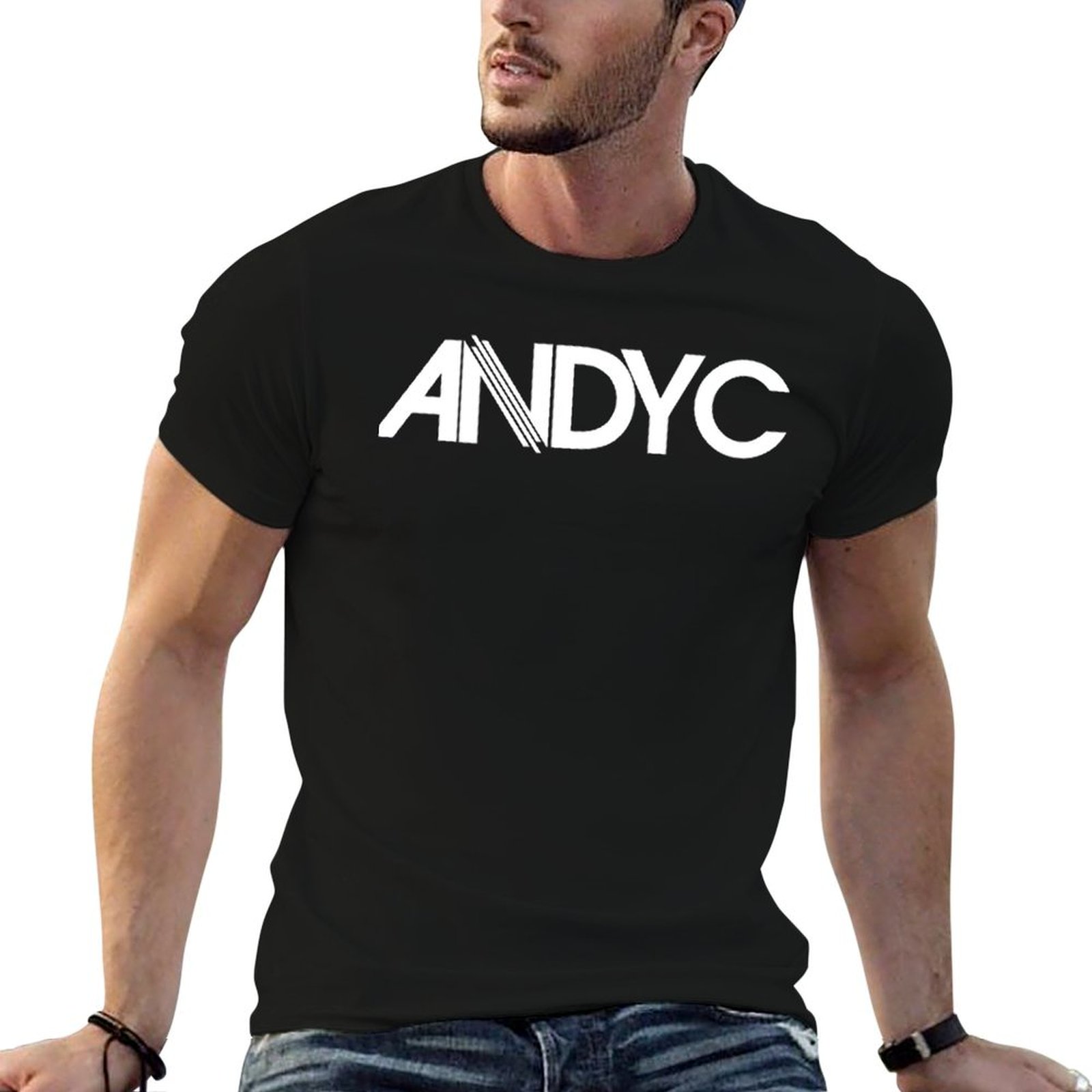 Anime Merchandise T-Shirts - Camiseta con logotipo de Andy C,