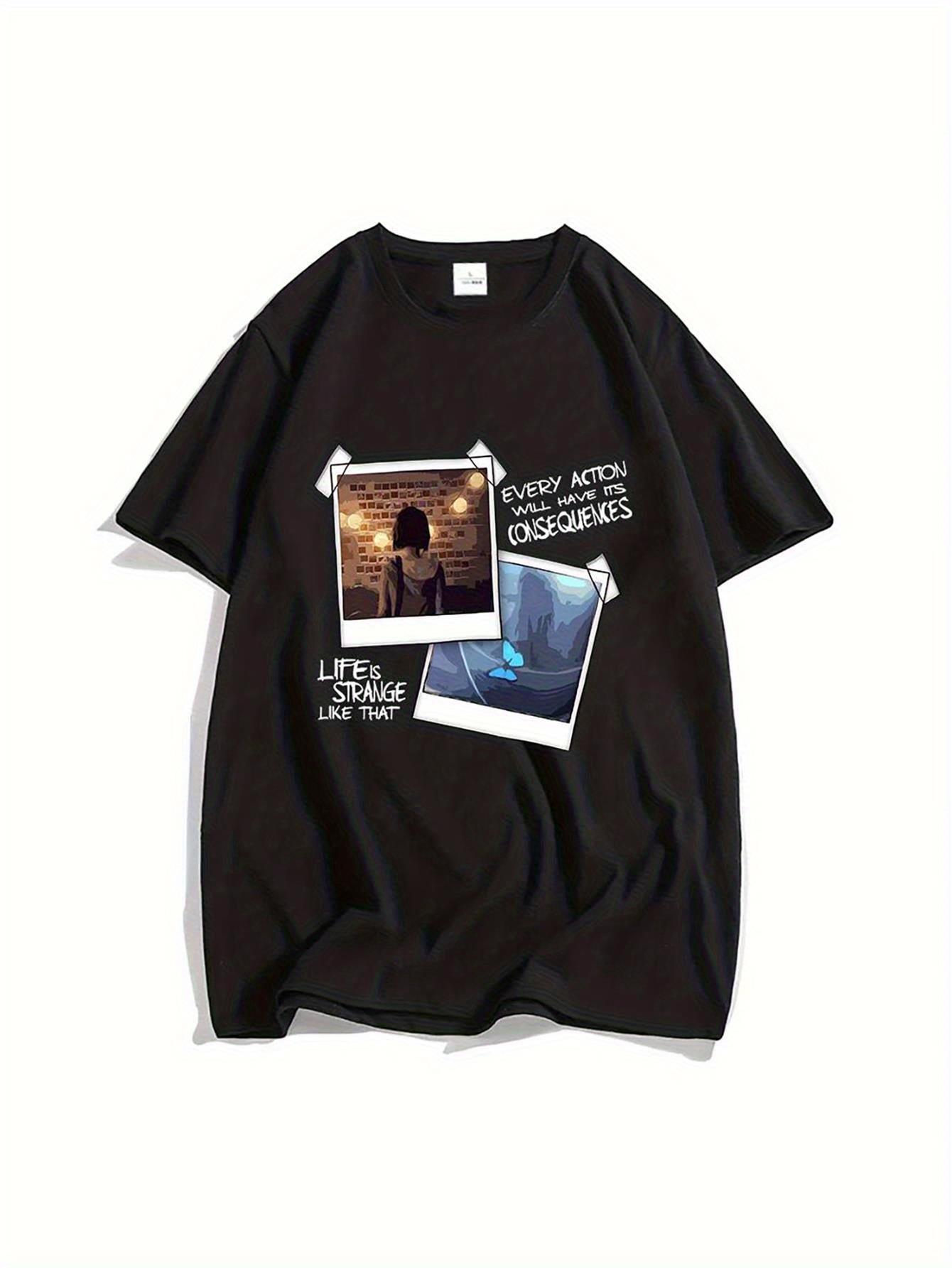Anime Convention Merchandise - Camiseta gráfica Life Is Strange para