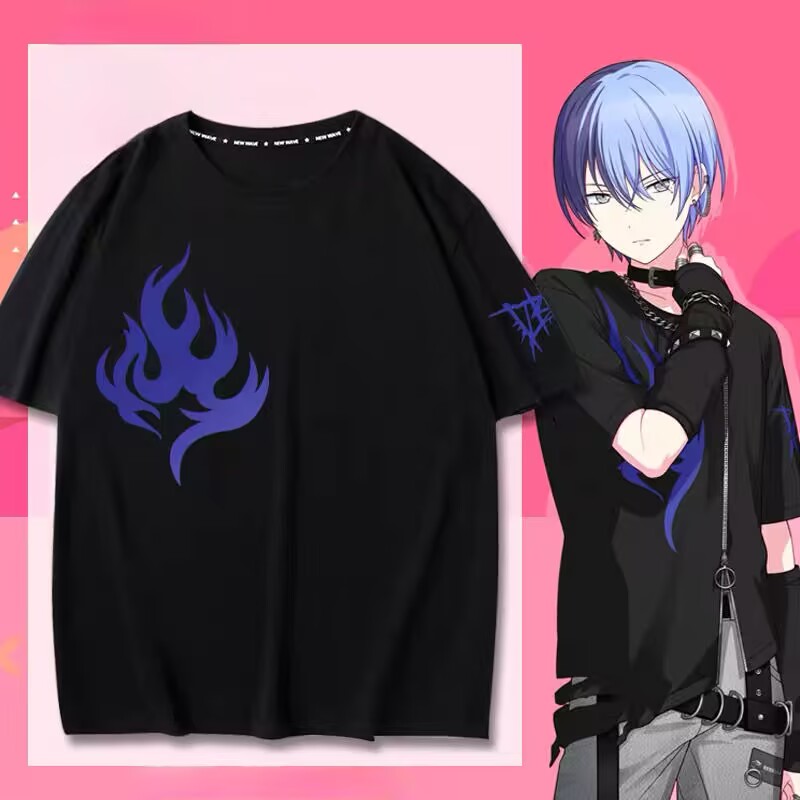 Anime Merchandise T-Shirts - Camiseta holgada de manga corta de