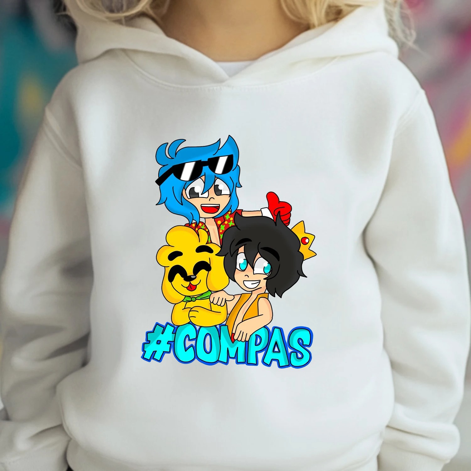 Anime Merchandise Hoodie - Sudadera con Capucha de Anime para