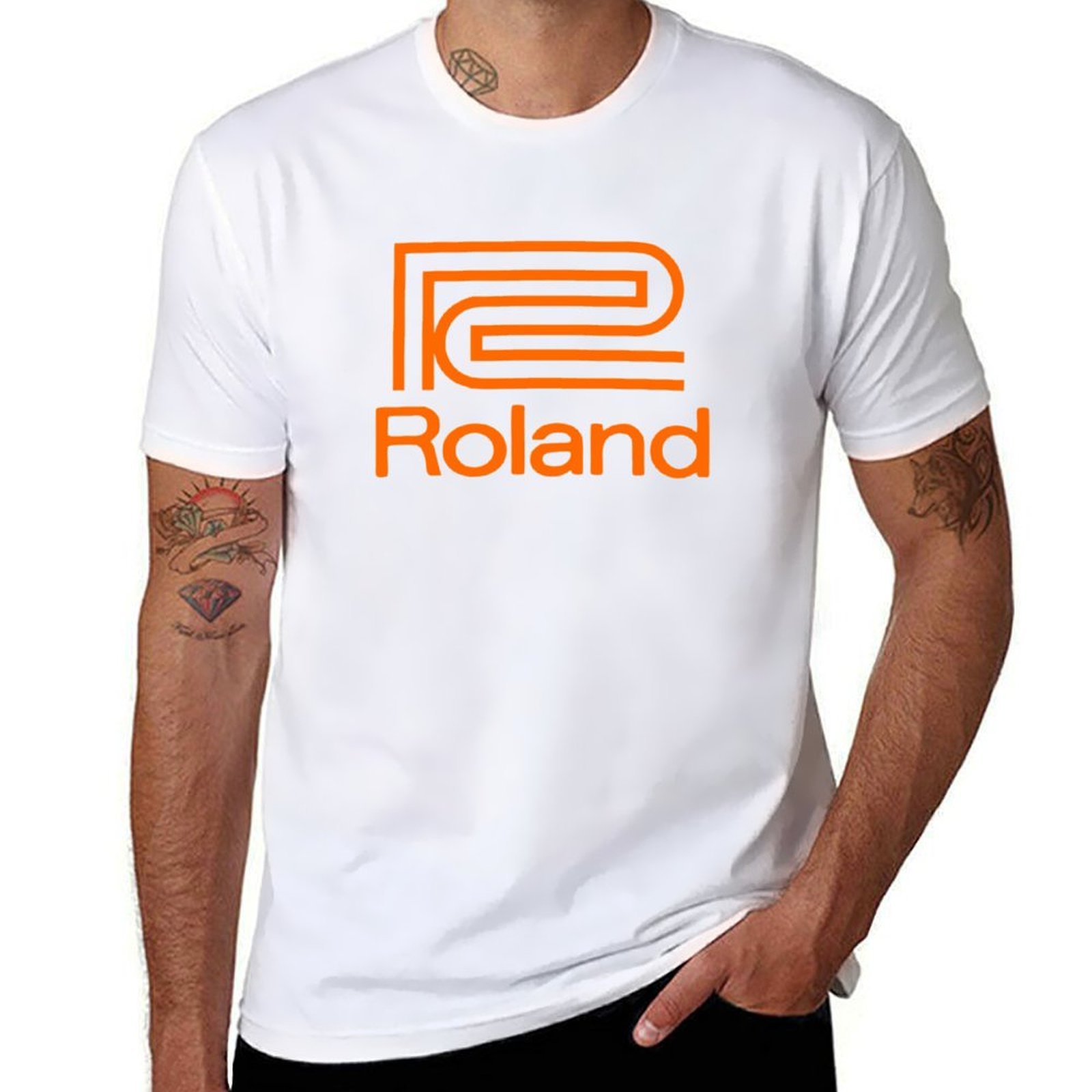 Anime Merchandise T-Shirts - Más vendido-Camiseta Roland Merchandise, camisetas de
