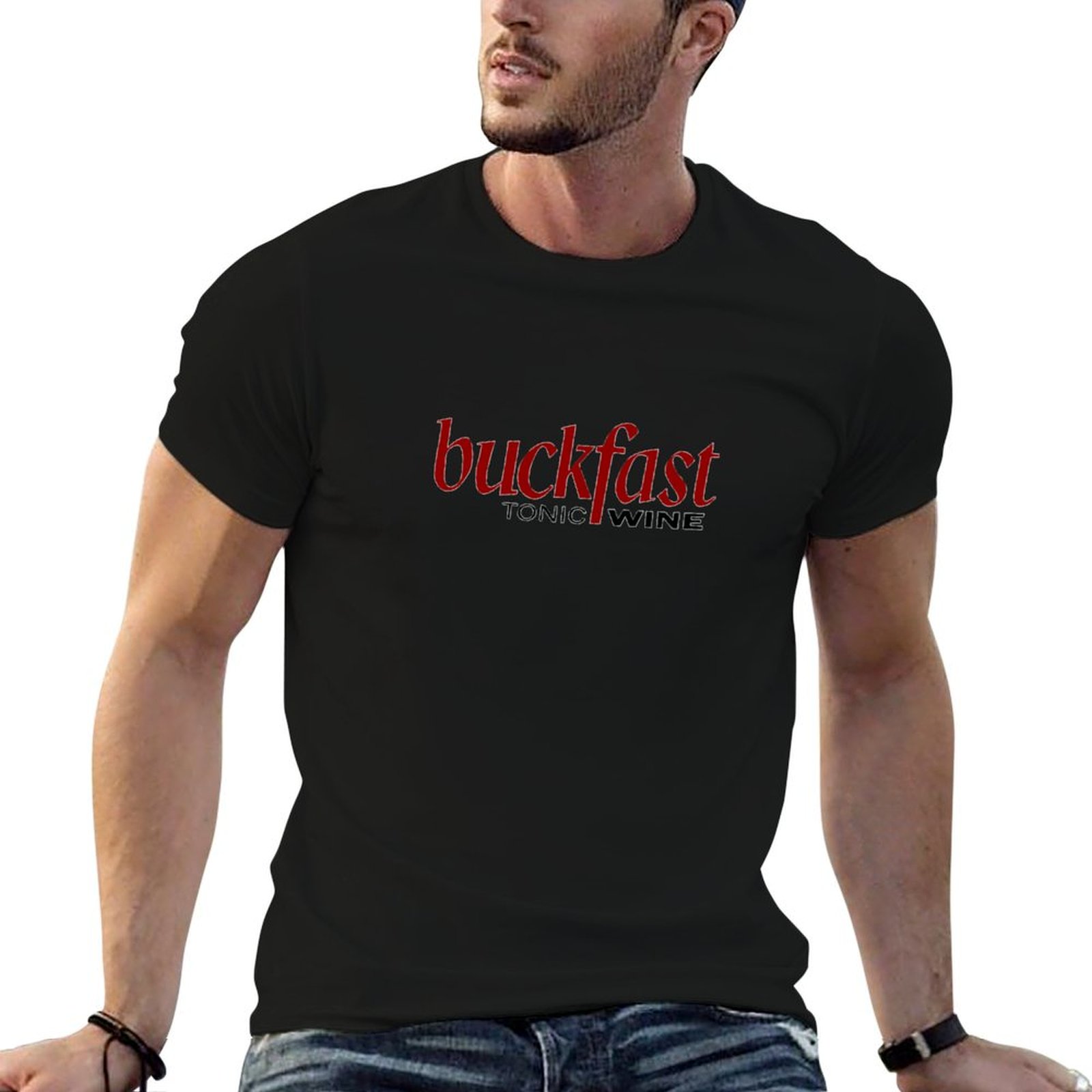 Anime Merchandise T-Shirts - Camiseta con logotipo de Buckfast, camisetas