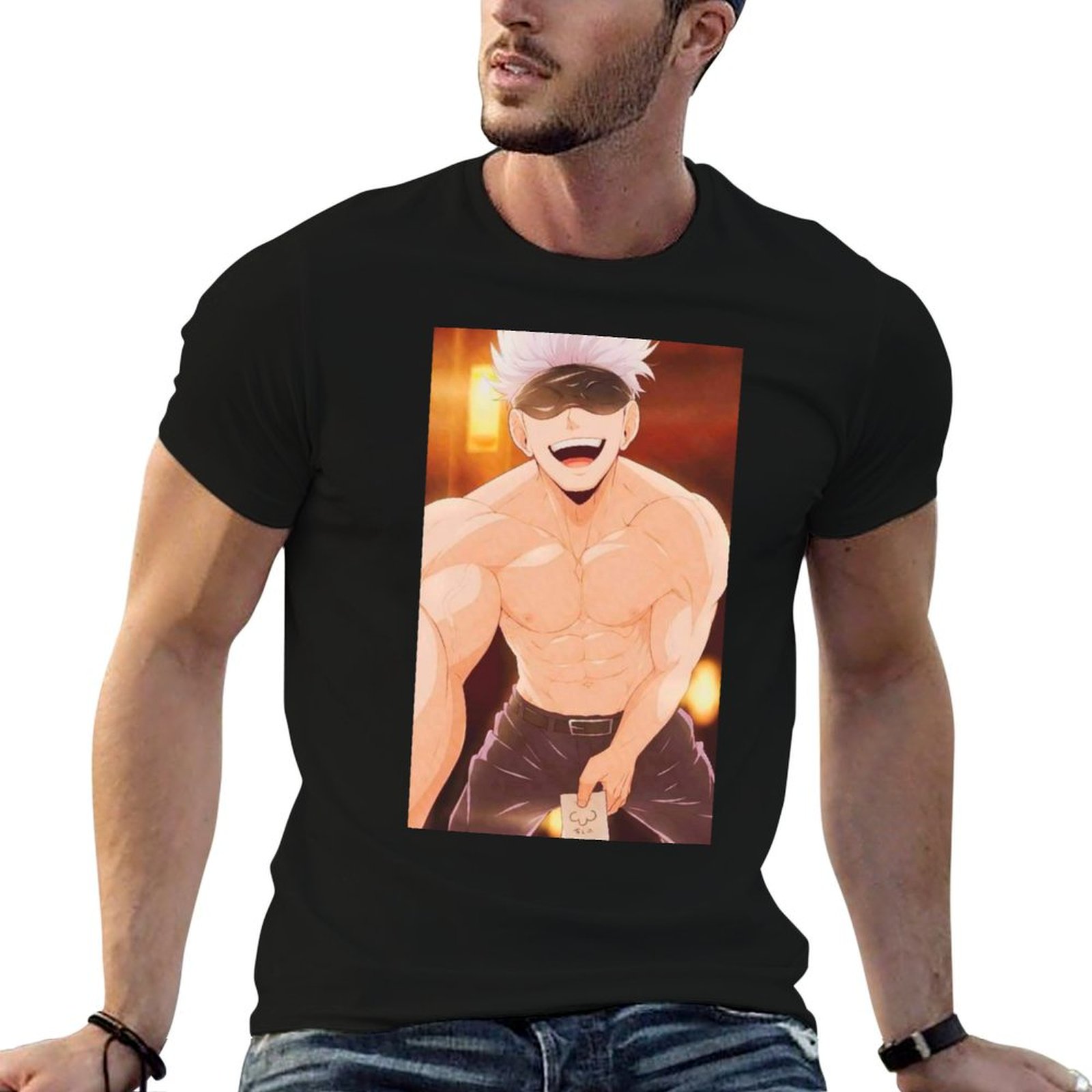 Camiseta Gojo Satoru Merchandi - Anime Merchandise T-Shirts reseña y precio