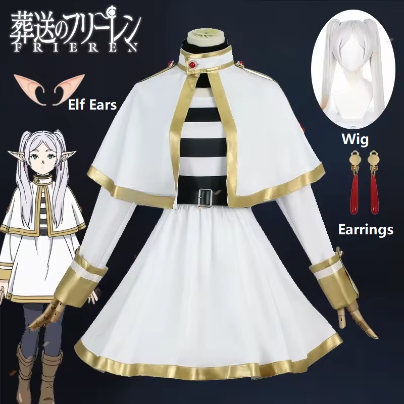 Disfraz de Cosplay de Sousou N - Frieren Anime Merchandise reseña y precio