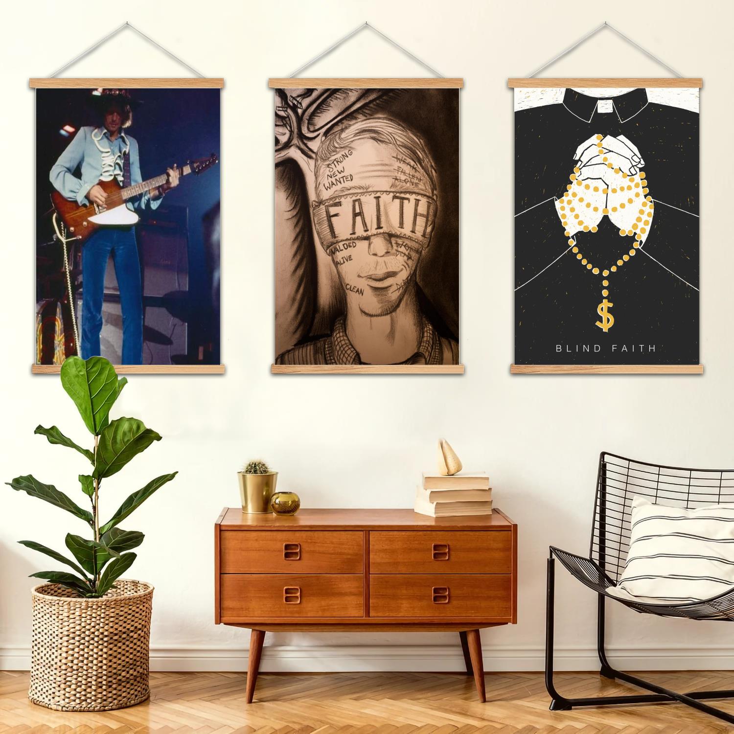 Pintura de pared enmarcada de  - Art Print Framed reseña y precio