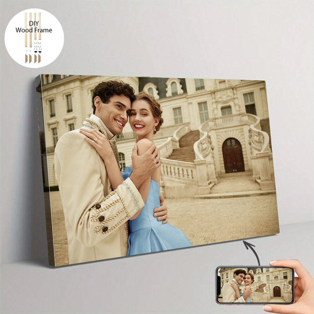 1 foto personalizada con marco - Art Print Framed reseña y precio