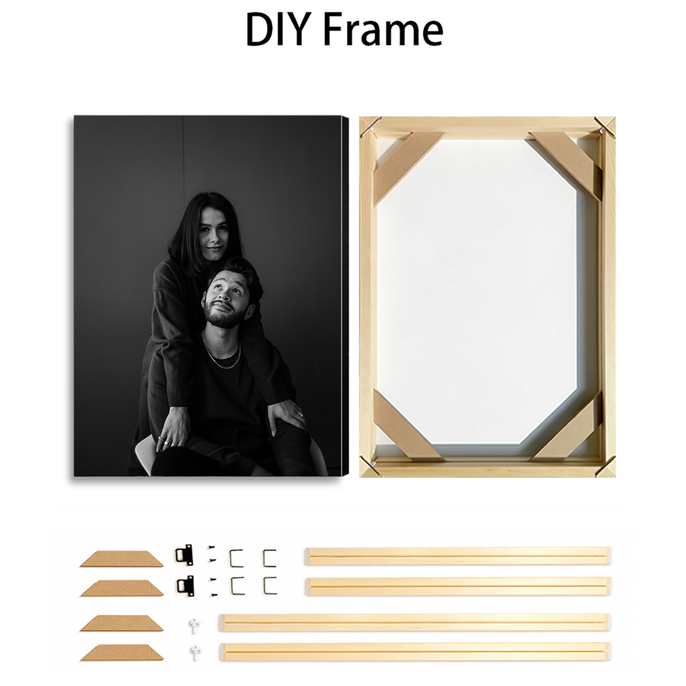 1 foto personalizada con marco - Art Print Framed reseña y precio
