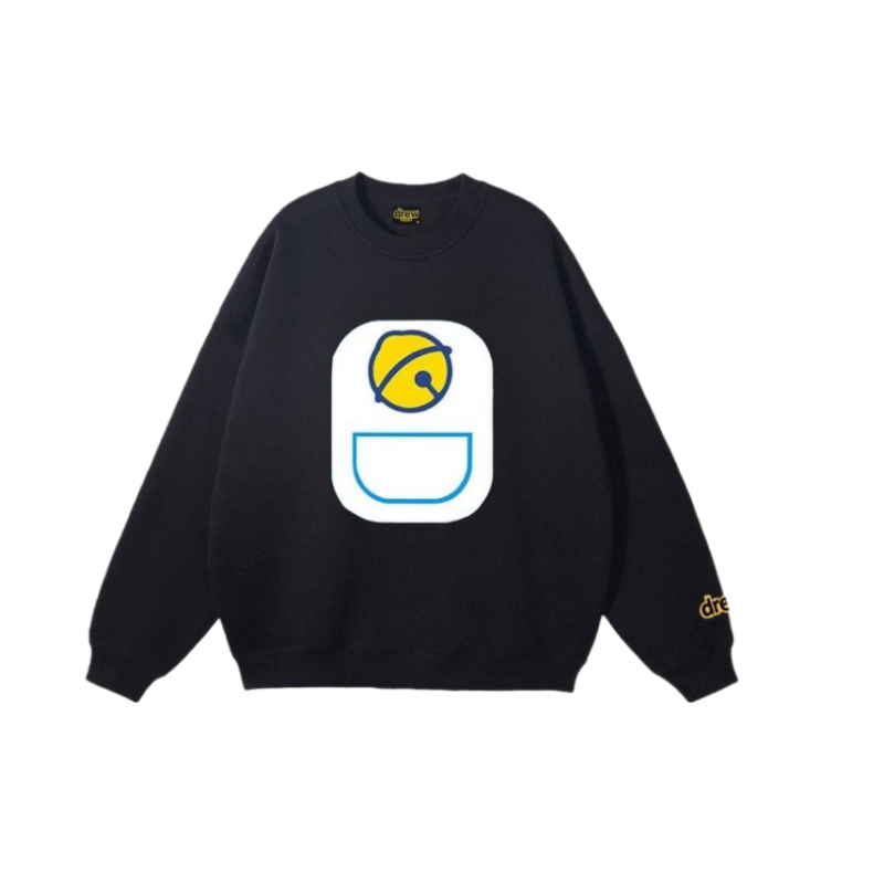Doraemon cuello redondo lindo  - Anime Merchandise Hoodie reseña y precio