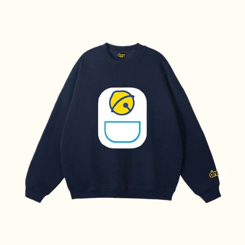 Doraemon cuello redondo lindo  - Anime Merchandise Hoodie reseña y precio