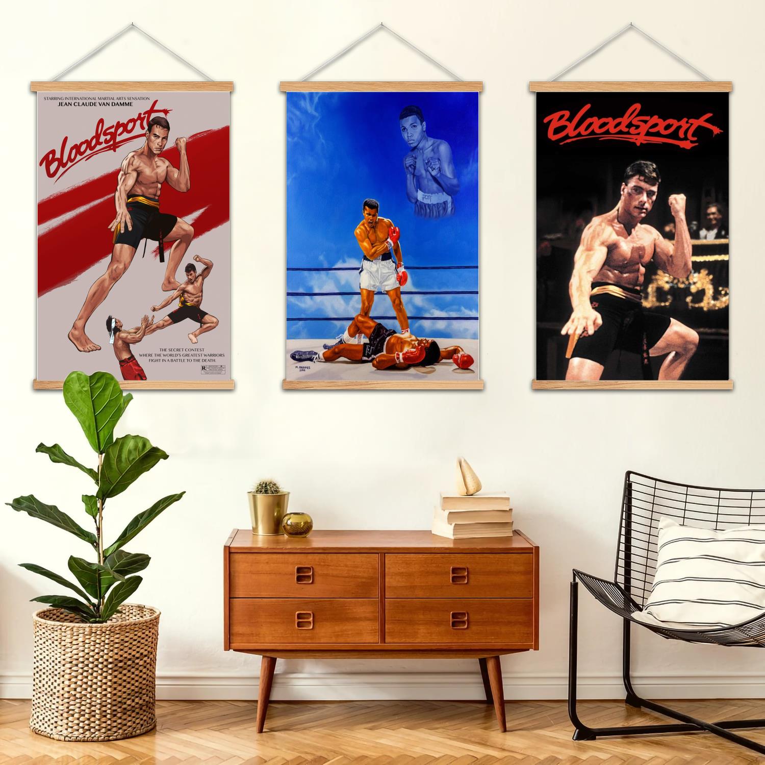 Bloodsport-pintura de pared en - Art Print Framed reseña y precio