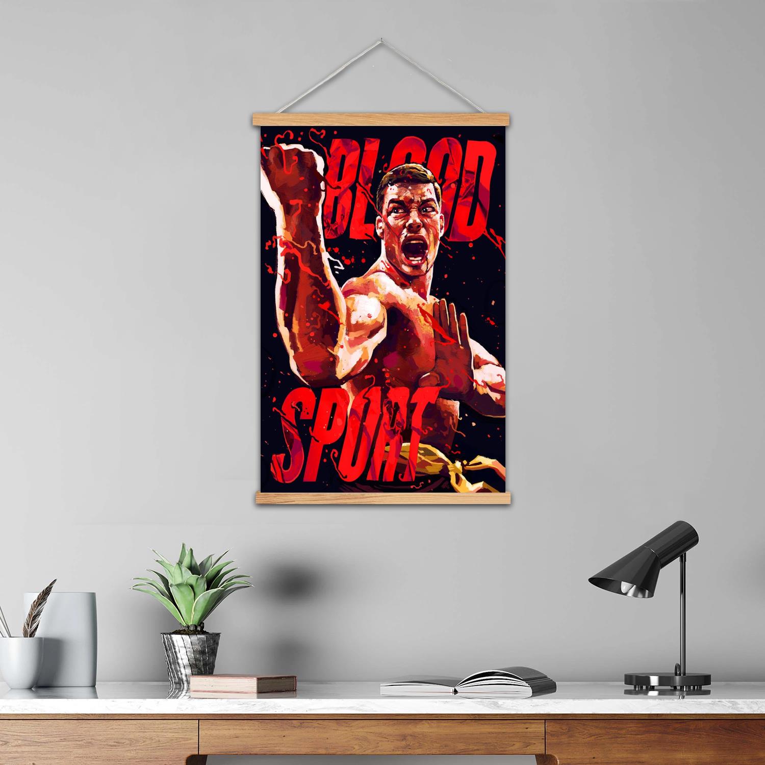 Bloodsport-pintura de pared en - Art Print Framed reseña y precio