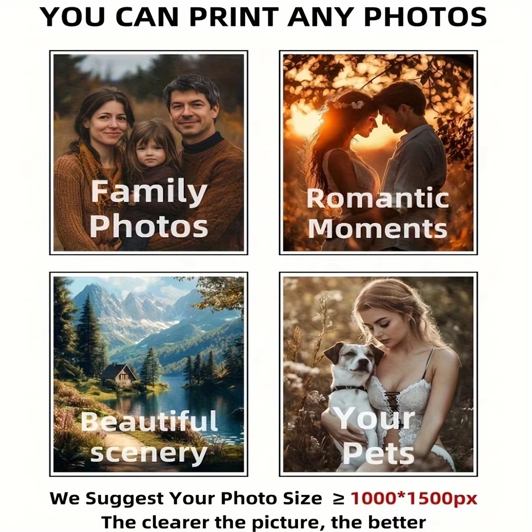1 Lienzo personalizado con fot - Art Print Framed reseña y precio
