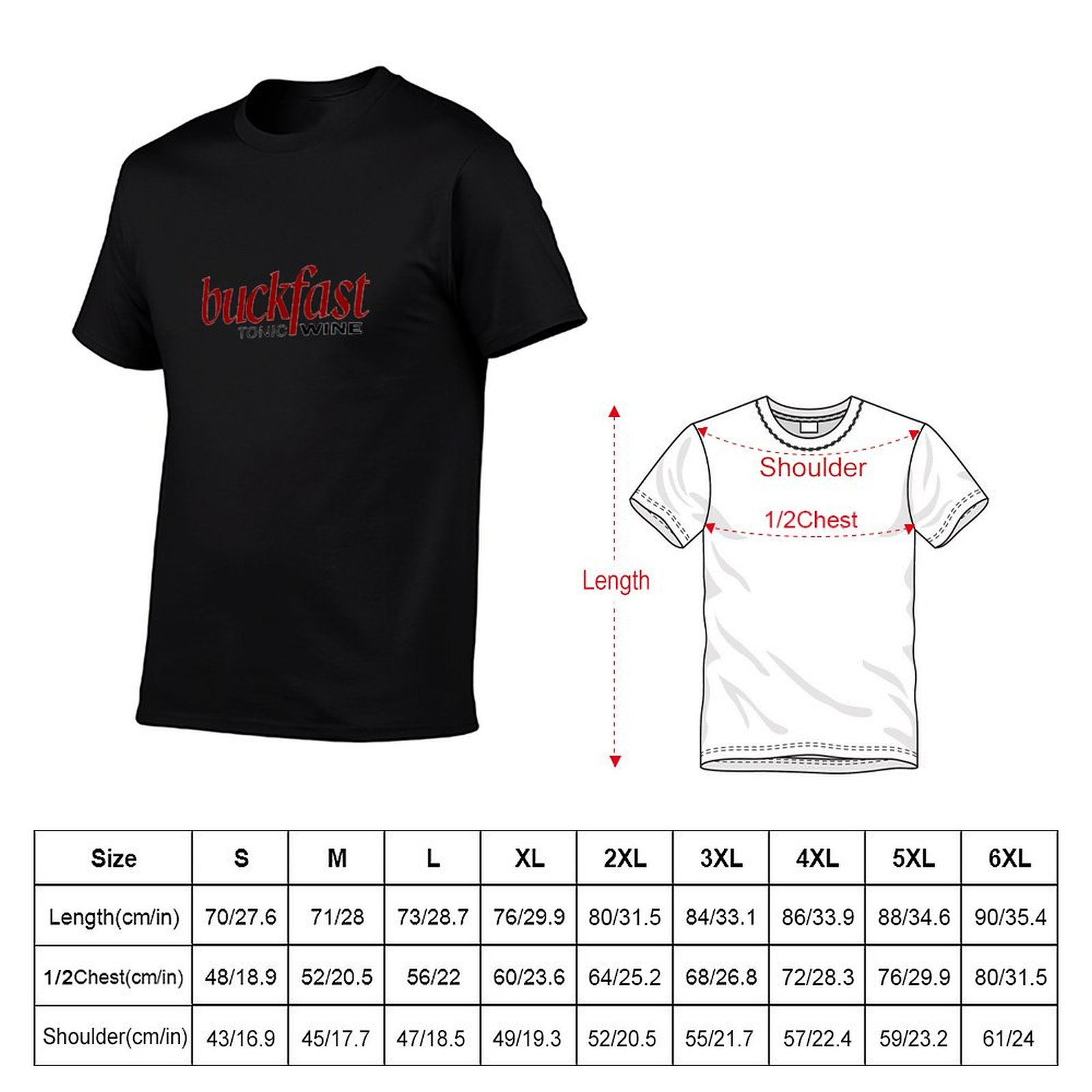 Camiseta con logotipo de Buckf - Anime Merchandise T-Shirts reseña y precio