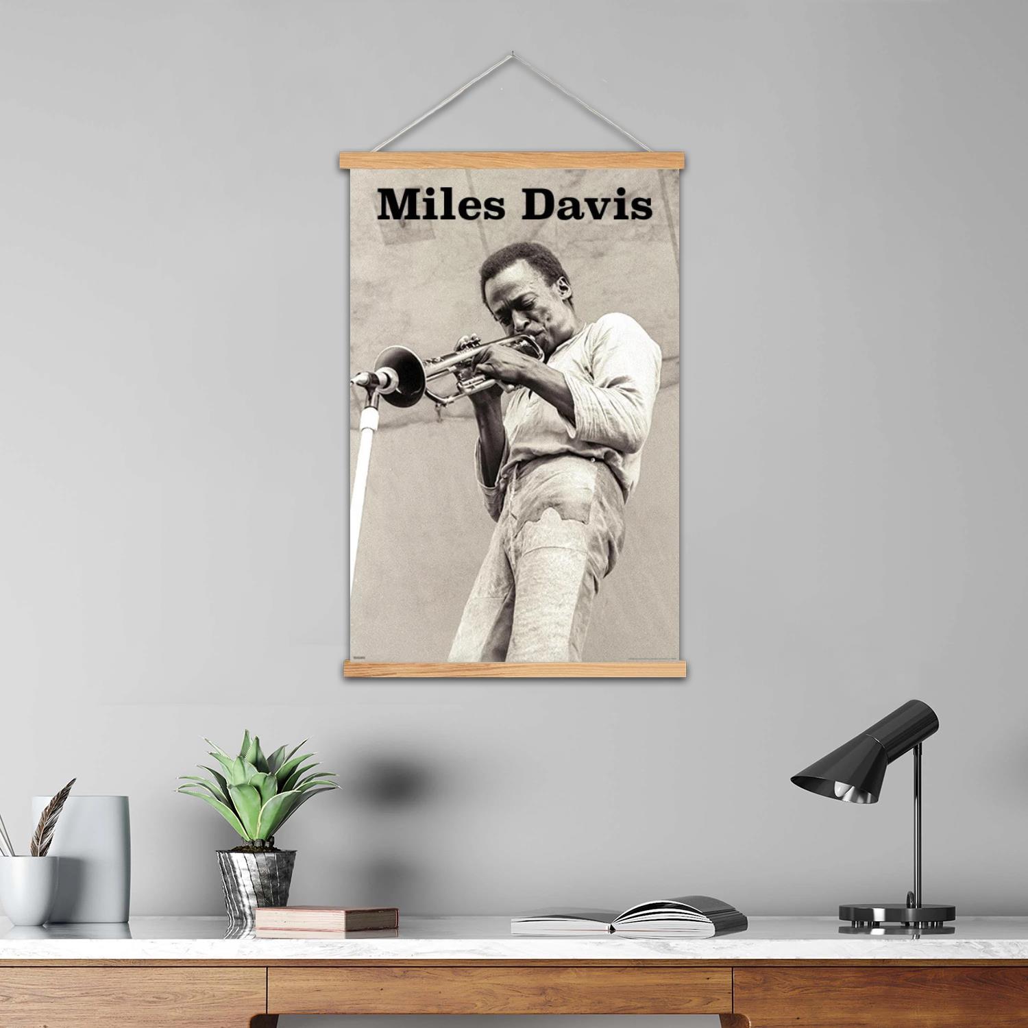 Miles Davis-pintura de pared e - Art Print Framed reseña y precio