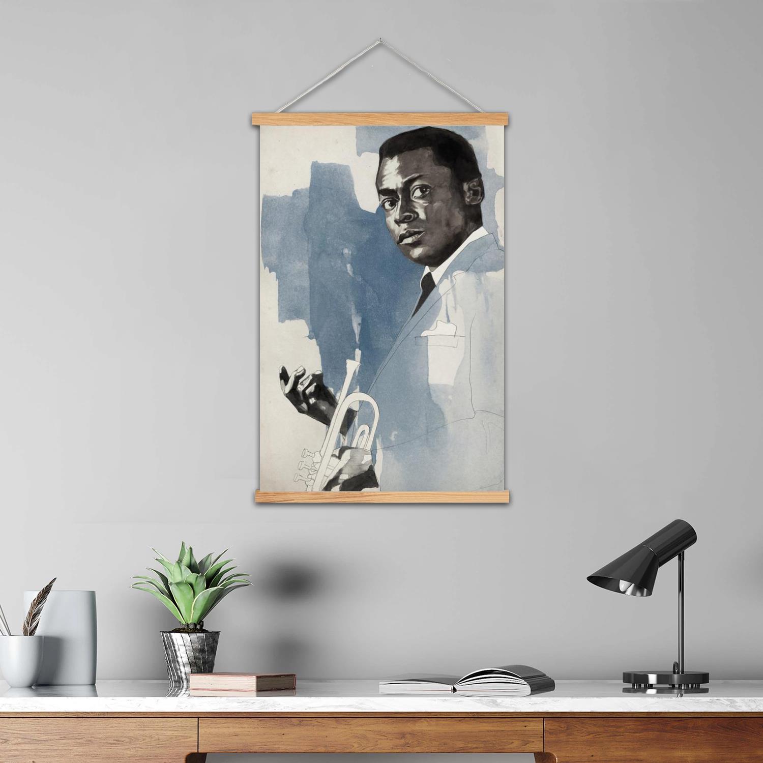 Miles Davis-pintura de pared e - Art Print Framed reseña y precio